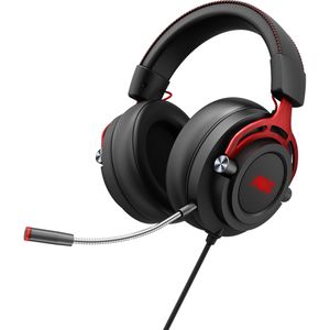 Headset Gamer AOC GH210, Driver 50 mm, multiplataforma, LED, com microfone removível