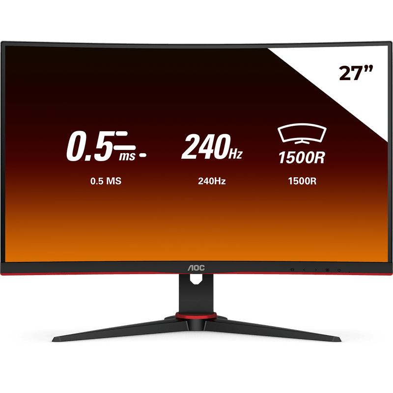 Monitor Gamer AOC LEGEND 27 Curvo 240Hz 0,5ms C27G2ZE | AOC - Loja AOC