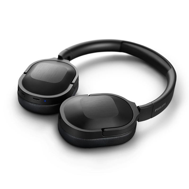 Headphone-Philips-bluetooth-on-ear-com-isolamento-acustico-ativo-noise-cancelling-microfone-e-energia-para-25-horas-na-cor-preto-TAH6506BK-00