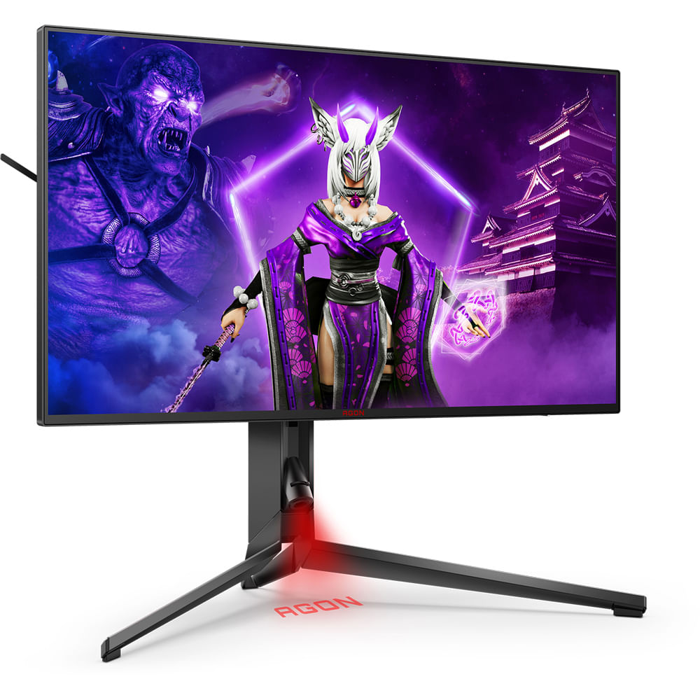 AOC Agon PRO AG254FG 25 Tournament Gaming Monitor, FHD 1920x1080, 360Hz,  1ms, DisplayHDR 400, G-SYNC + Reflex, Console Ready, Light FX, Low Input  Lag, Height-Adjustable 