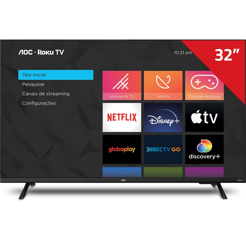 Smart-TV-AOC-Roku-TV-32--HD---SERIE-5135