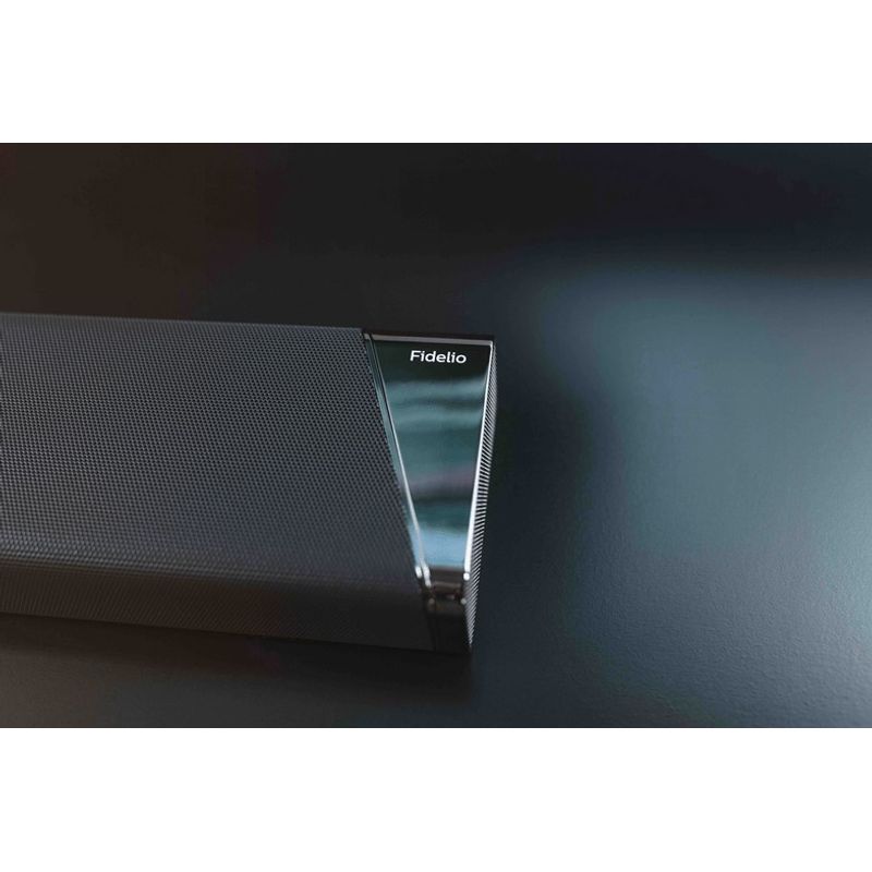 Fidelio Soundbar 5.1.2 con subwoofer wireless B95/10